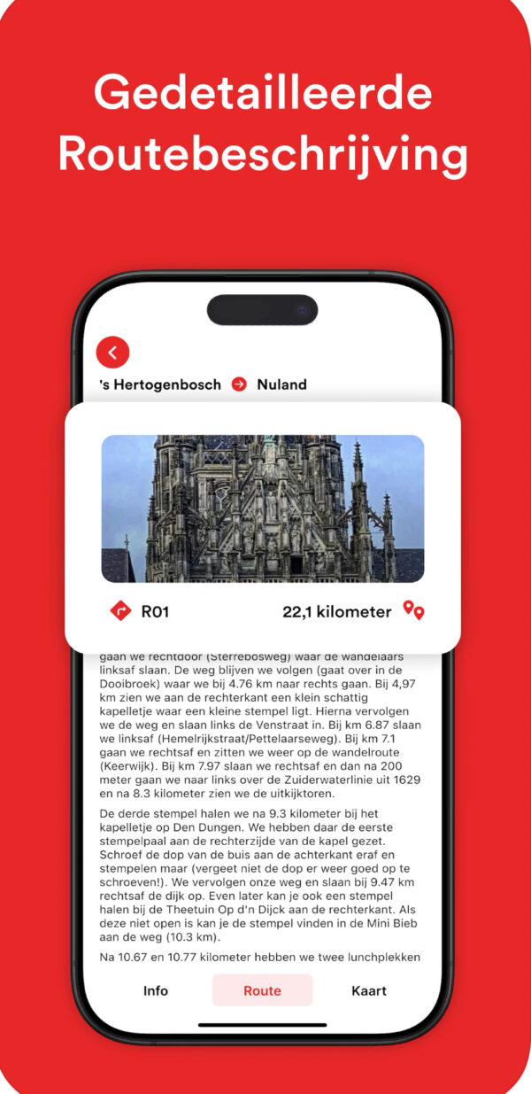 Camino Brabant Pakket met Pin voor op je rugzak - Afbeelding 4